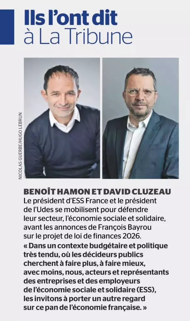 Extrait de La Tribune du Dimanche avec Benoît Hamon et David Cluzeau