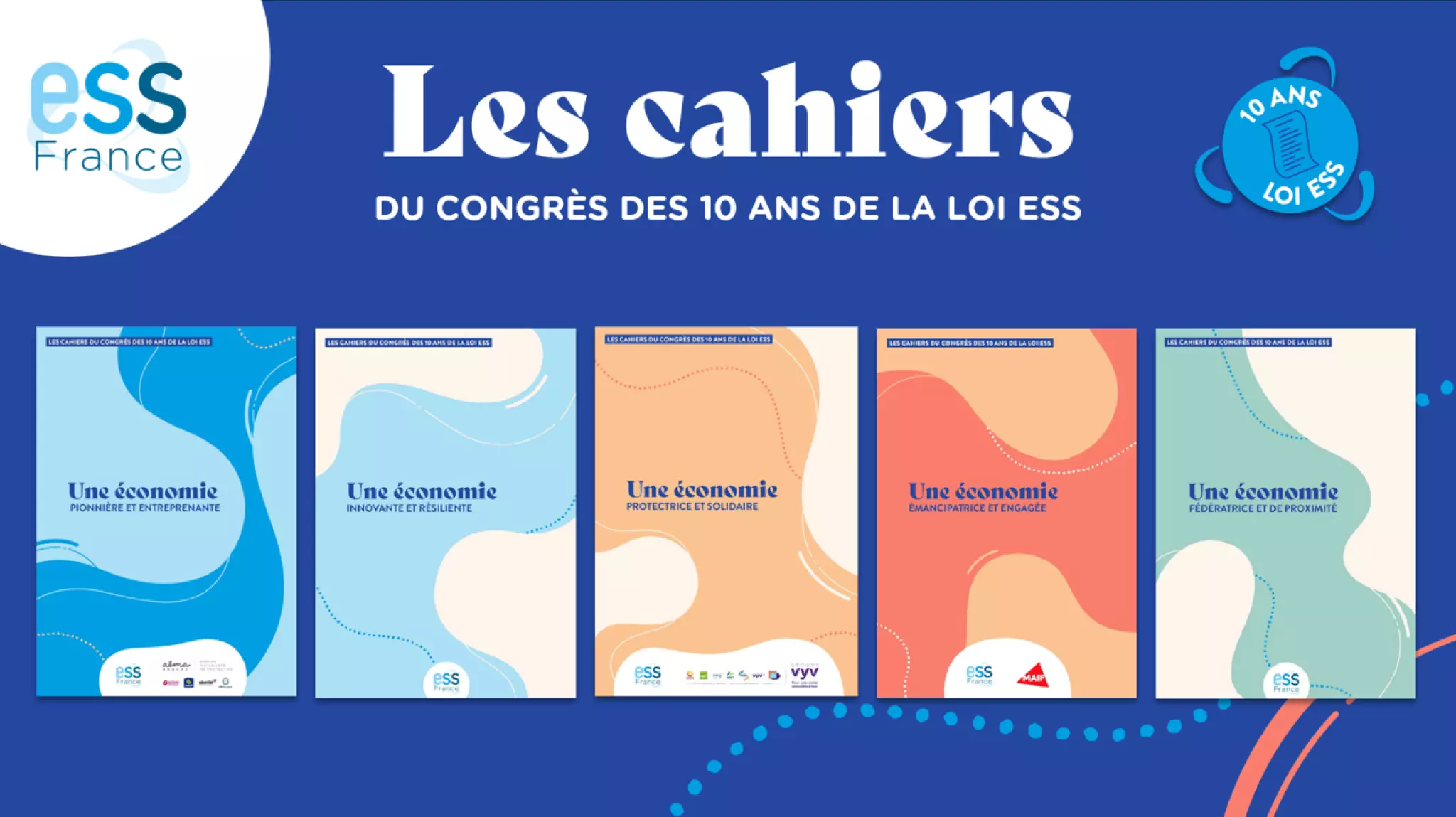 Parution des cahiers du Congrès des 10 ans de la Loi ESS