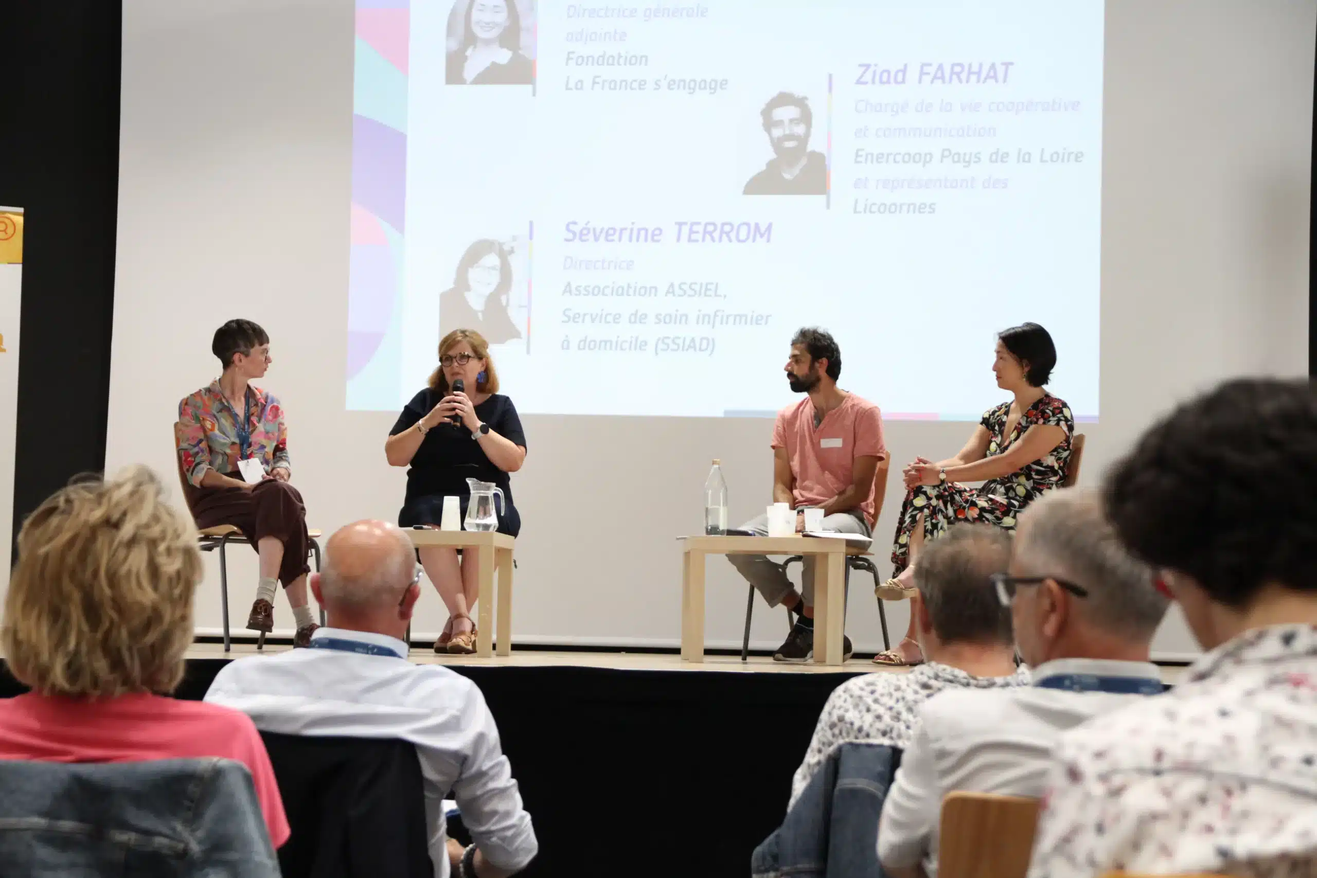 Table-ronde, prise de parole de Séverine Terrom