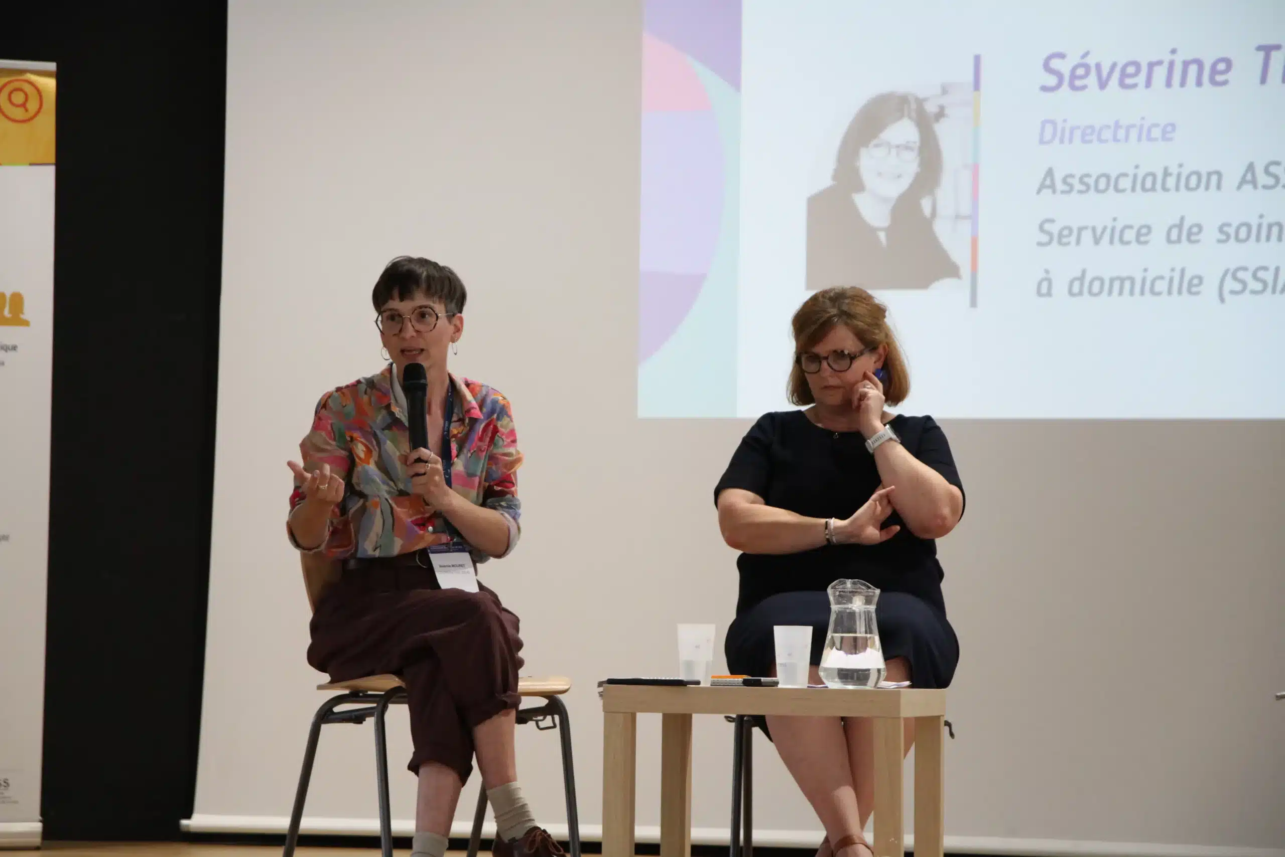 Table-ronde, prise de parole de Noémie Mouret