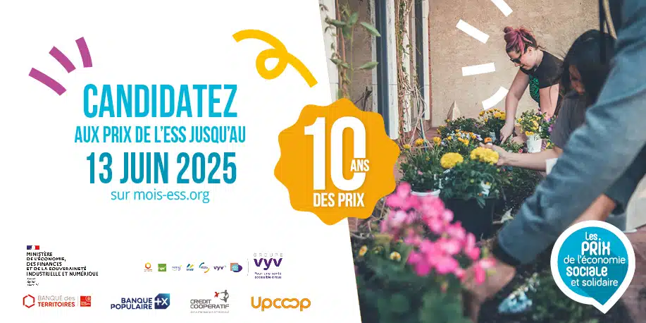 Les Prix de l’ESS reviennent en 2025 !