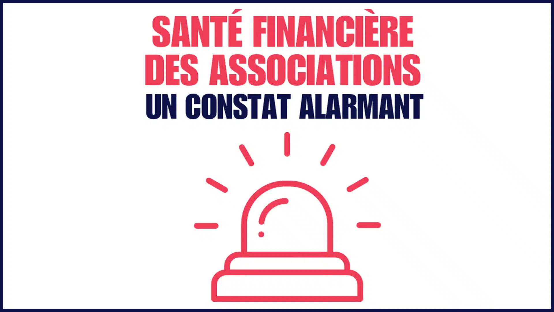 La santé financière des associations, un constat alarmant