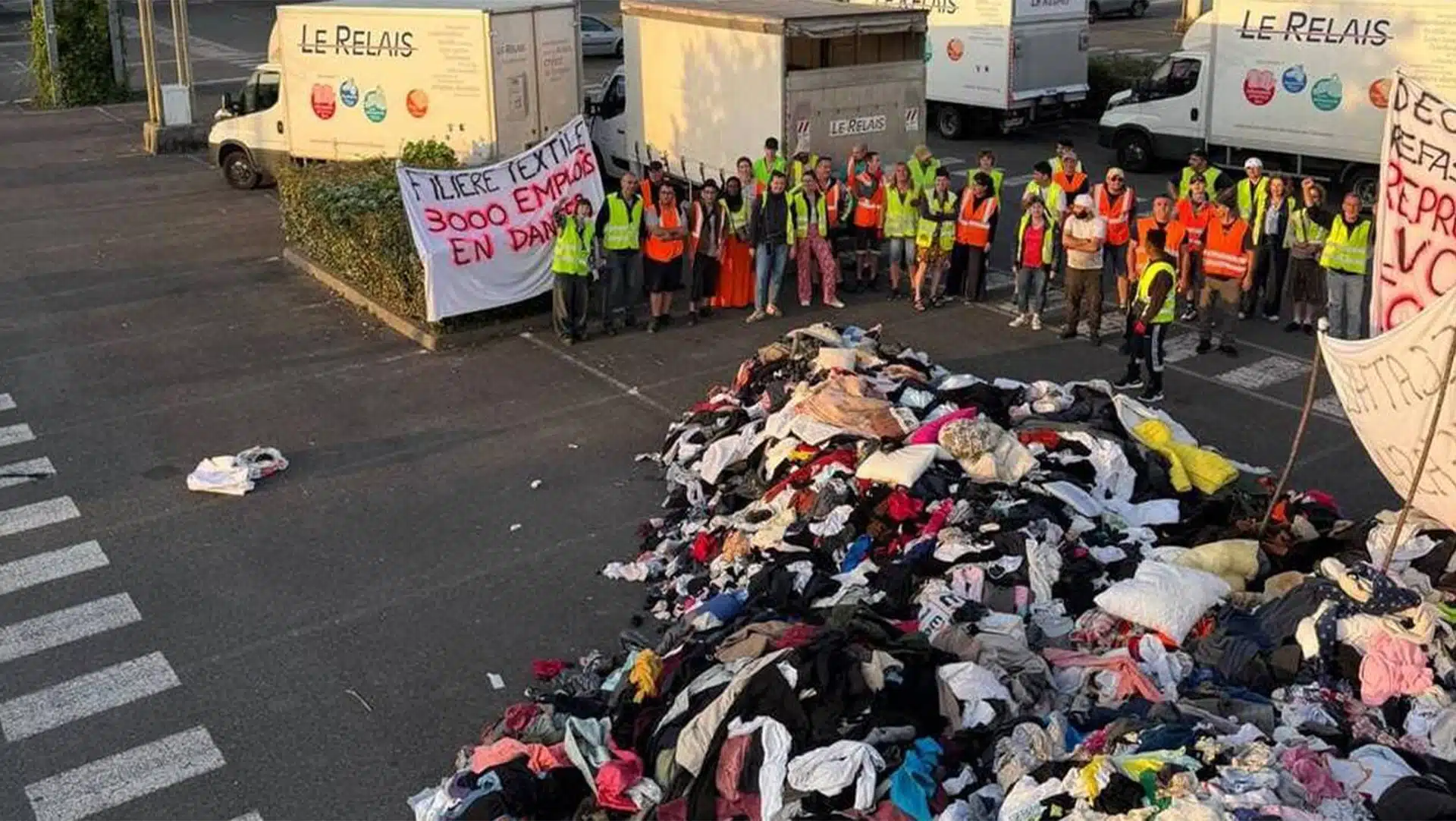 Crise dans la filière textile du réemploi solidaire, les réseaux de l’ESS sonnent l’alerte