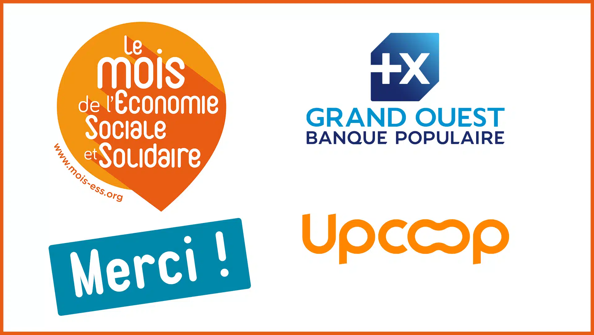 Merci ! Le Mois de l’ESS en Pays de la Loire se fait grâce à leur soutien