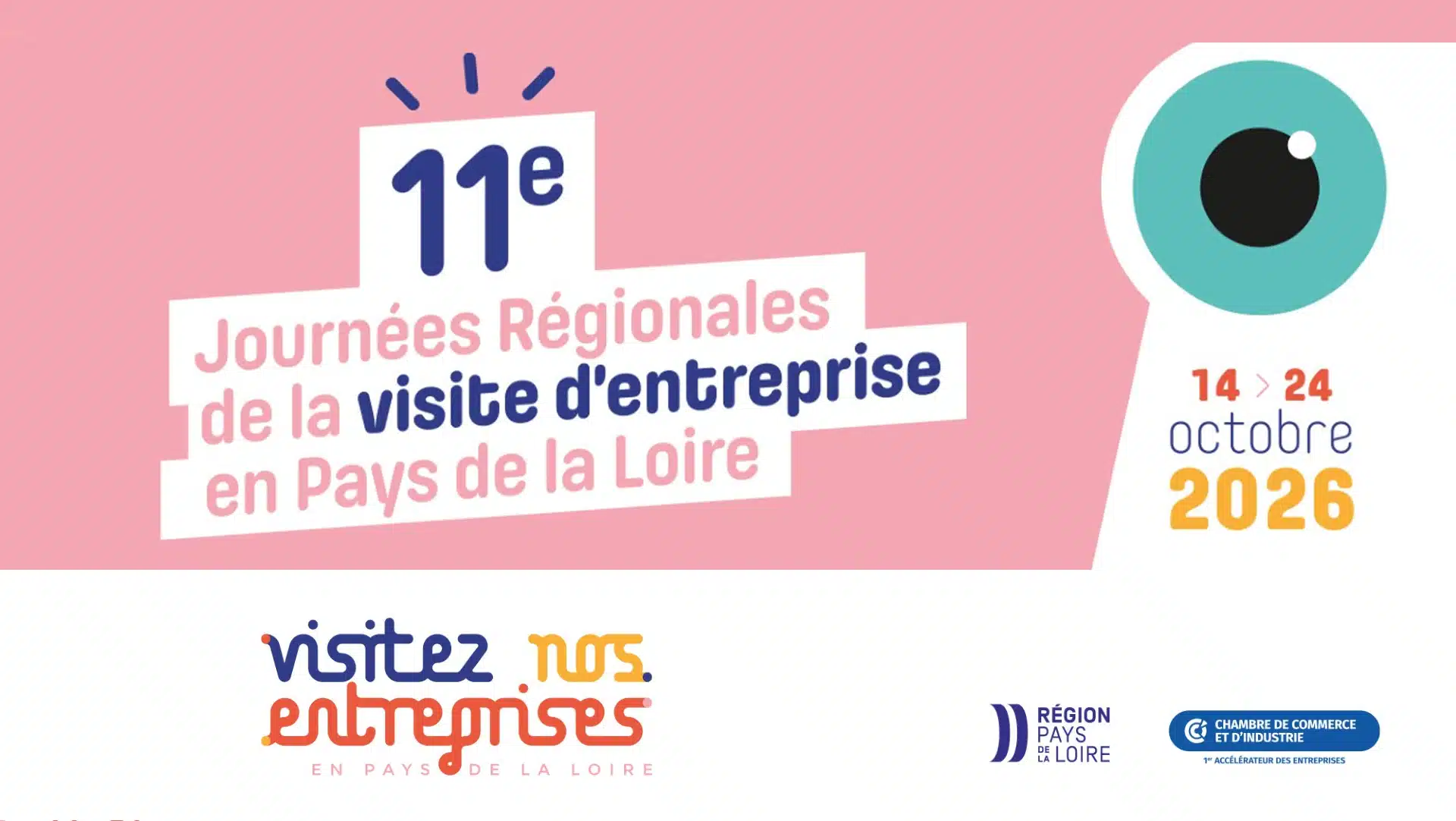 Inscriptions ouvertes aux Journées Régionales de la Visite d’Entreprise en Pays de la Loire